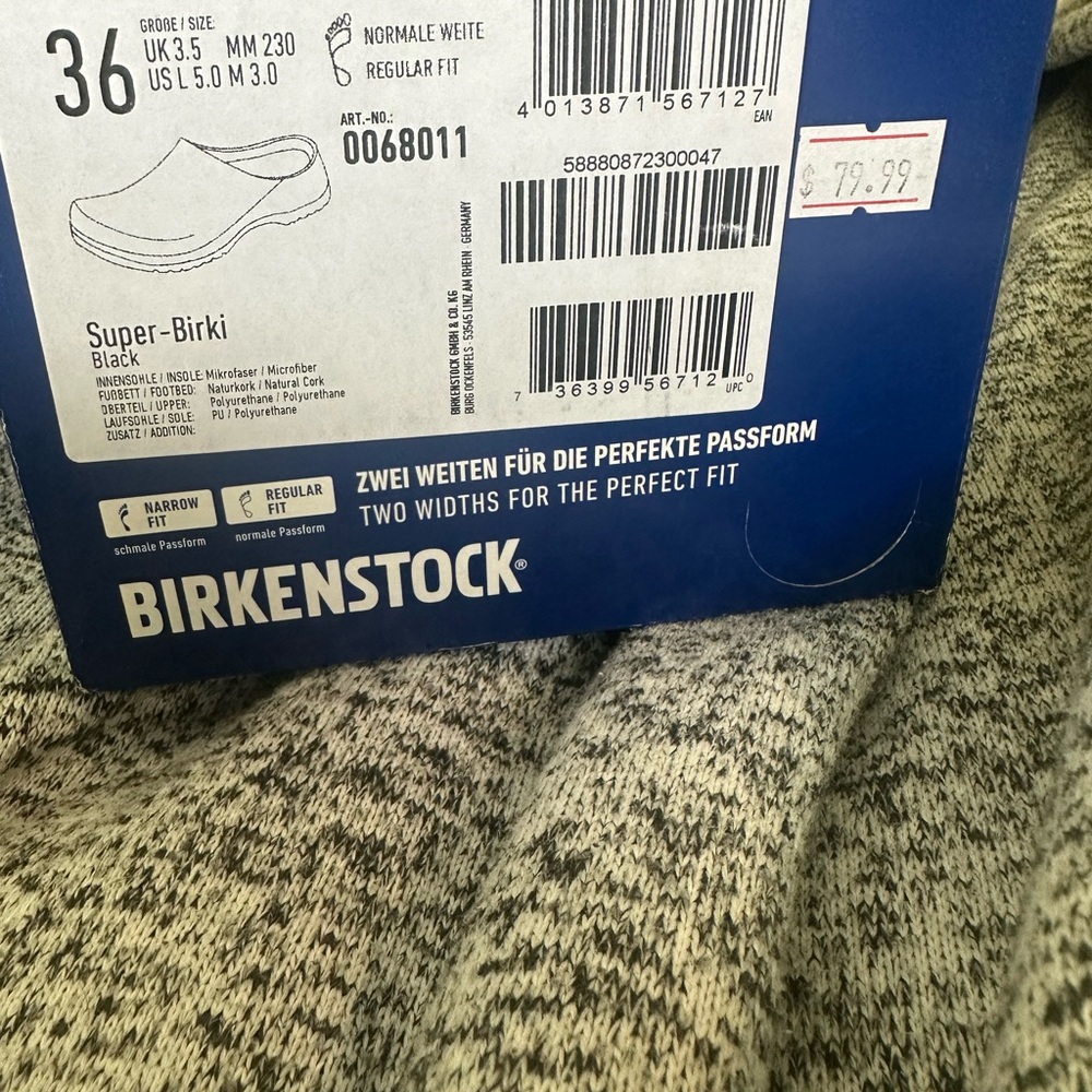 Birkenstock Black Mules Comfortable Durable Design
